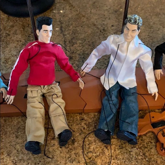 Vintage NSYNC marionette dolls (broken strings) - Picture 4 of 5
